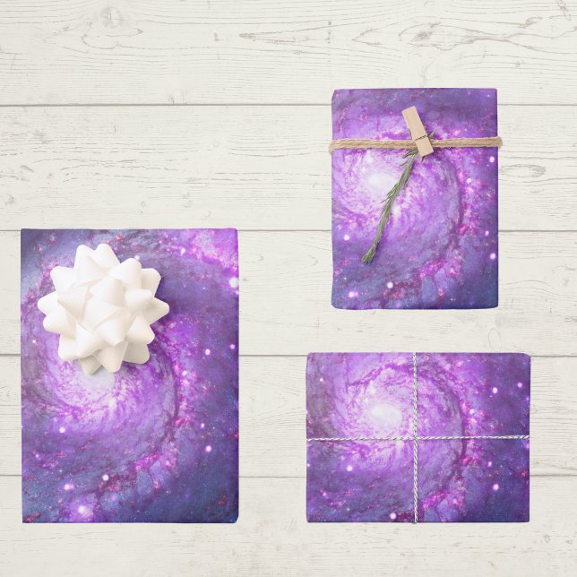 Whirlpool Galaxy Wrapping Paper Sheet (Creator Uploaded)