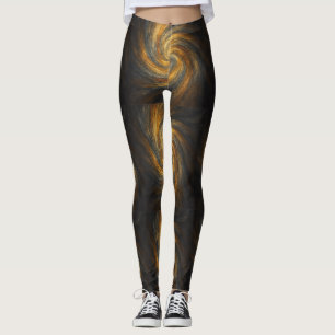 Whirlshade Alloyflux — A Vortex of Liquid Fire Leggings