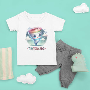 Whirlwind of Fun - Playful Tiny Tornado Kids Baby T-Shirt