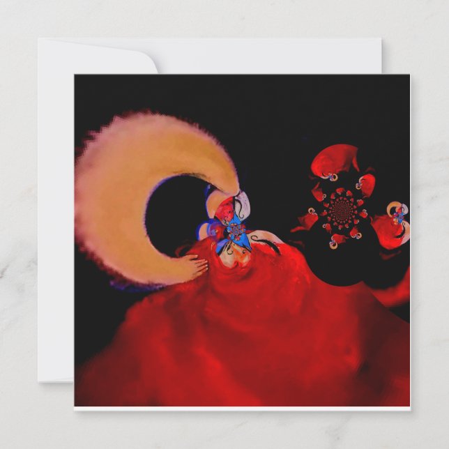 'Whirly Dreams' Thank You Card (Front)