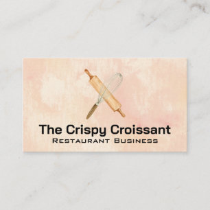 Whisk and Rolling Pin Business Card