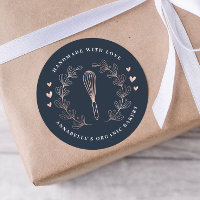 Whisk Bakery Rose Gold & Navy Thank You