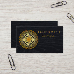 Whisk Flower Kitchen for Bakery, Catering Business Card