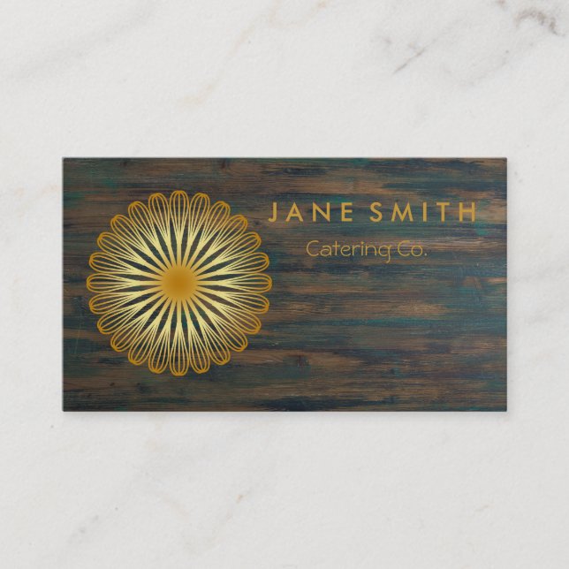 Whisk Flower Kitchen for Bakery, Catering Business Card (Front)