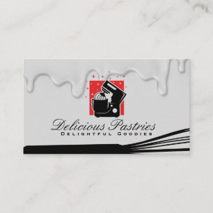 Whisk Frosting Mixing Machine Business Card