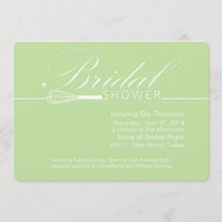 Whisk Her Away Modern Bridal Shower Invitation