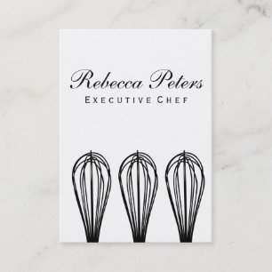 Whisk variation Culinary Master Business Card