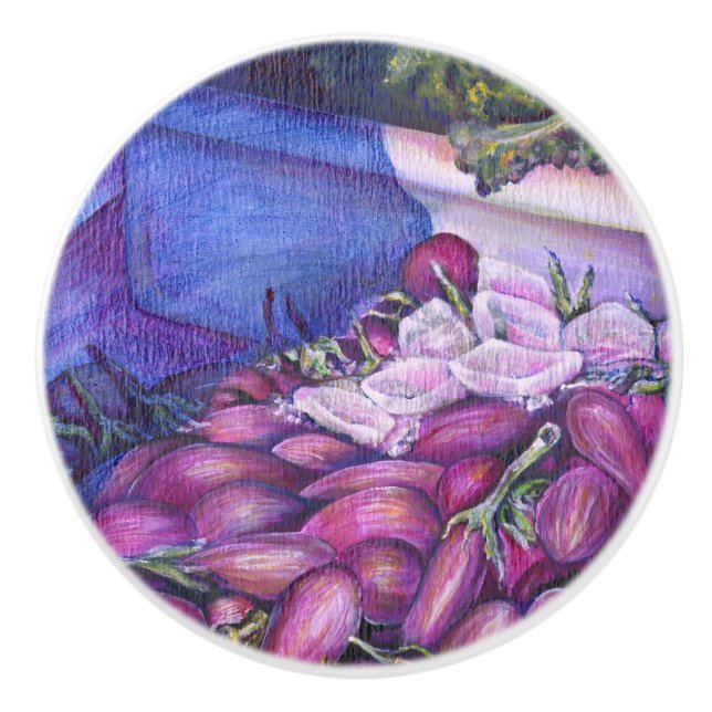 Whisk Well for Whale Soup Ceramic Knob (Front)