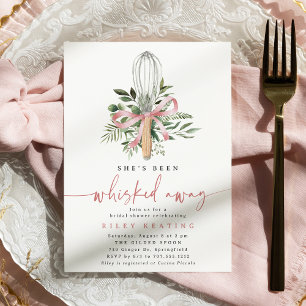 Whisked Away Kitchen Bridal Shower Invitation