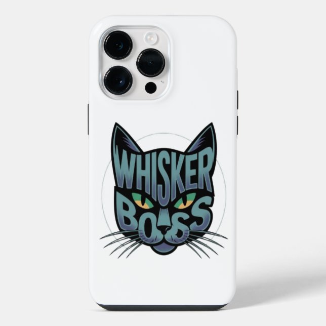 Whisker Boss iPhone Case (Back)