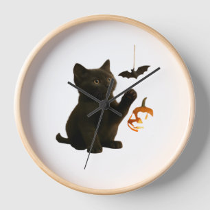 Whisker Hex & Lantern Glow Classic T-Shirt Clock