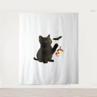 Whisker Hex & Lantern Glow Classic T-Shirt Tapestry