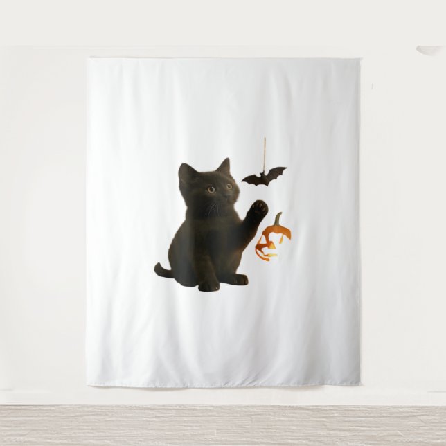 Whisker Hex & Lantern Glow Classic T-Shirt Tapestry (Front)