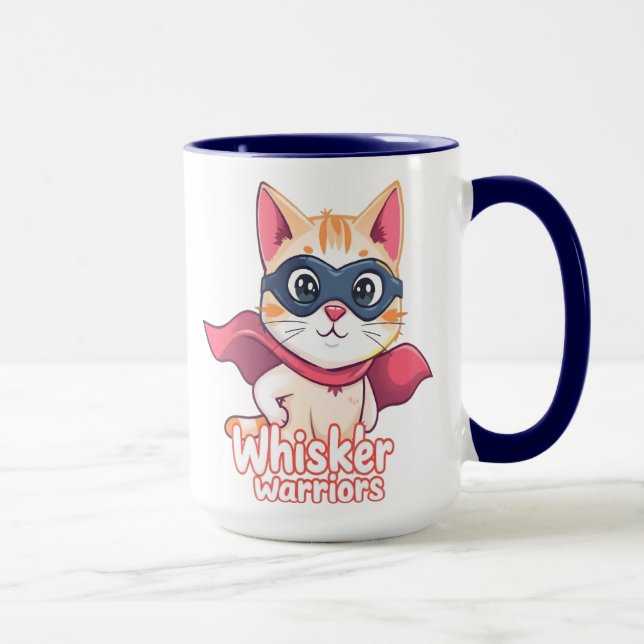 Whisker Warriors Emblem Mug (Right)