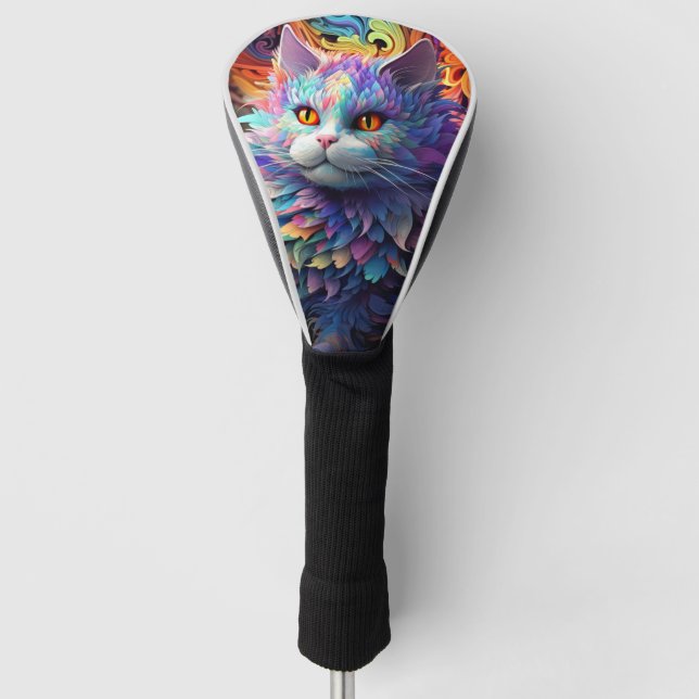 Whisker Wonder Golf Head Cover (Front)