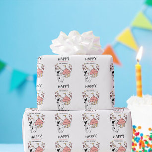 Whisker Wonderland Princess 1st Birthday Wrapping Paper