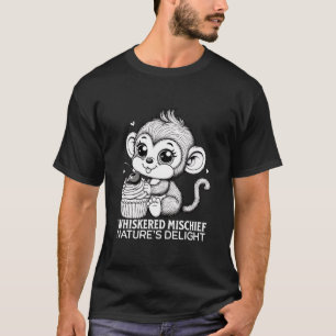 Whiskered mischief nature's delight T-Shirt