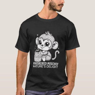 Whiskered mischief nature's delight T-Shirt