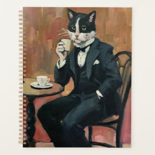 Whiskered Nap Latte Lap Planner