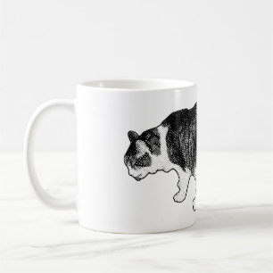 Whiskered Pause, Morning Calm Coffee Mug