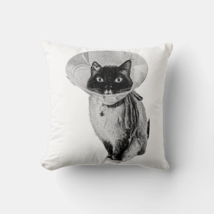 Whiskered Warrior Cushion