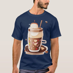 Whiskers and Words A Coffee Lovers Delight T-Shirt