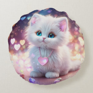 Whiskers & Dreams: Adorable Cat Pillow