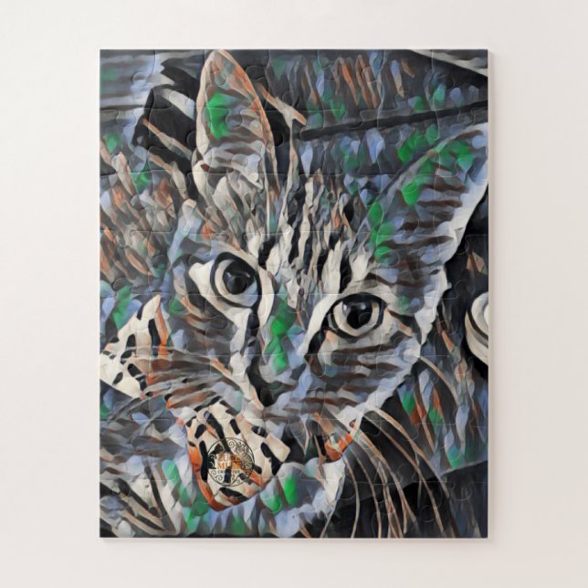 Whiskers in Wonderland  Jigsaw Puzzle (Vertical)