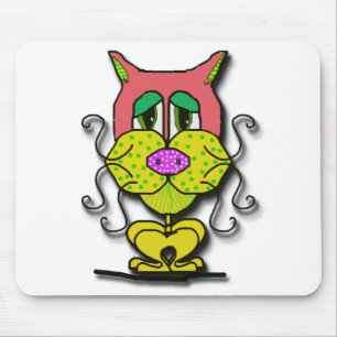 whiskers mouse pad