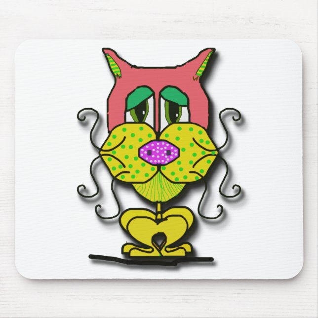 whiskers mouse pad (Front)