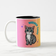 Whiskers & Tales – Cat Lover’s Mug