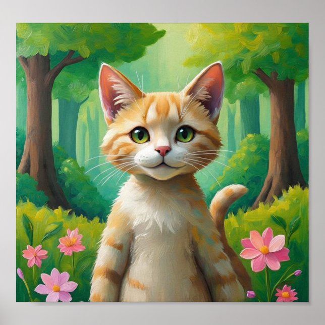 WhiskersInBloom Poster (Front)