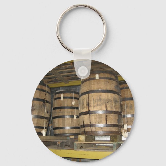 Whiskey Barrels Key Ring (Front)