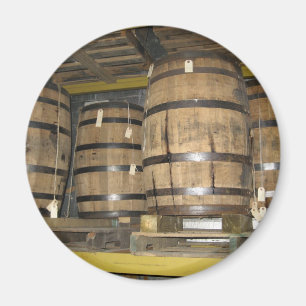 Whiskey Barrels Magnet