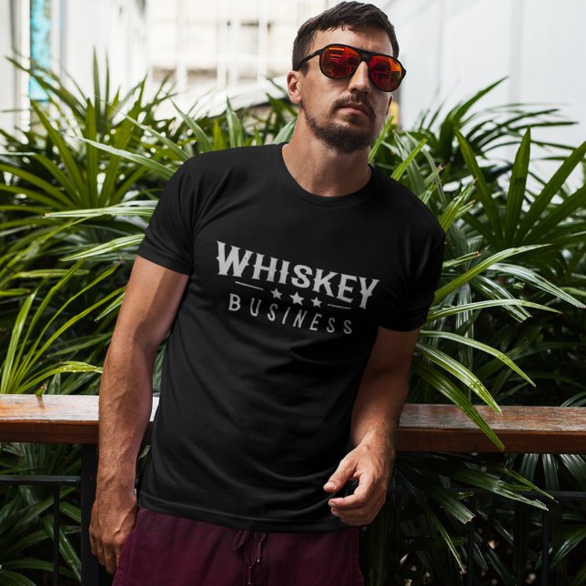 Whiskey Business Funny Whiskey Lover T-Shirt (Creator Uploaded)