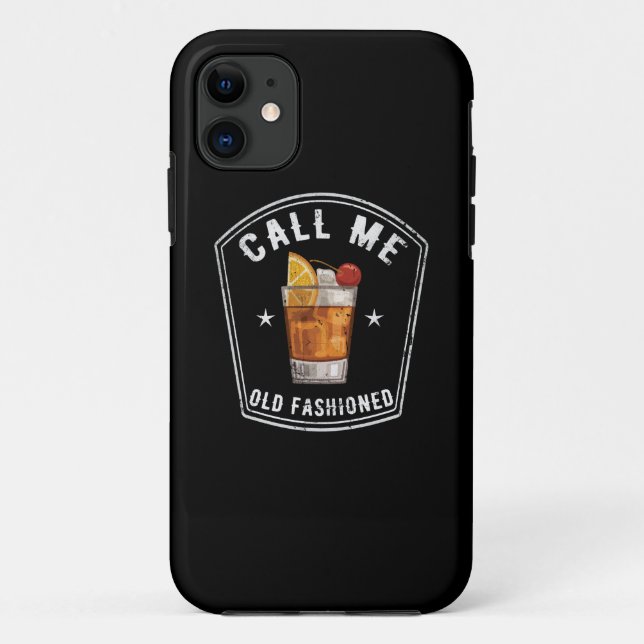 Whiskey Calls Me Old Fashioned Case-Mate iPhone Case (Back)