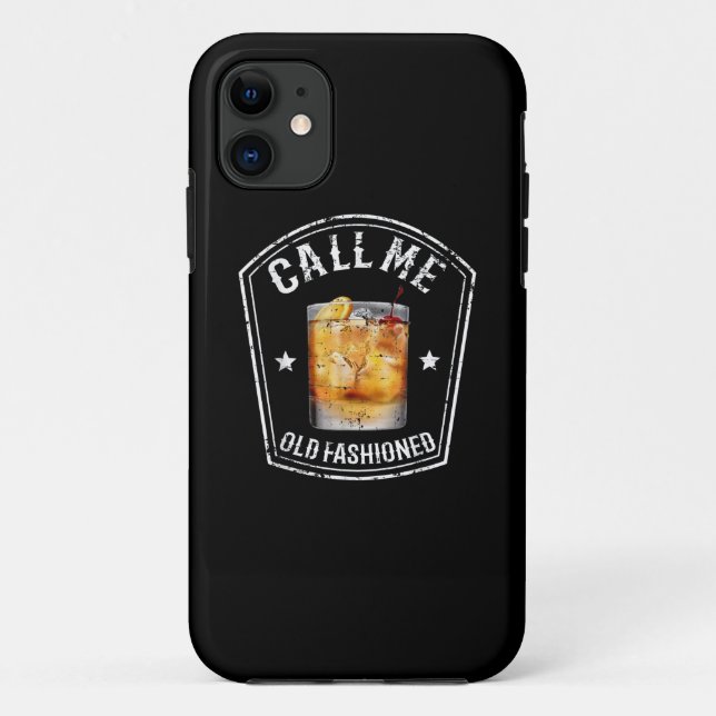 Whiskey Calls Me Old Fashioned Case-Mate iPhone Case (Back)