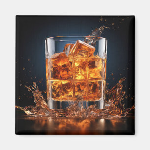 Whiskey Glass Magnet