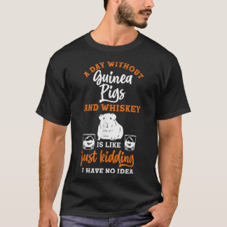 Whiskey Guinea pig  T-Shirt