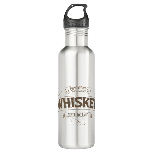 Whiskey label - funny water bottle (Front)