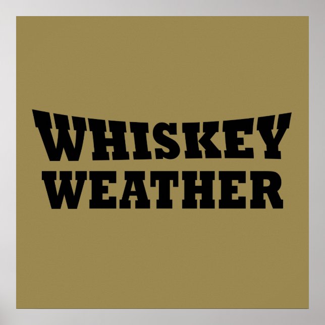 whiskey lover funny quotes poster (Front)