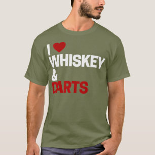 Whiskey Lover Gifts For Men I Love Whiskey T-Shirt