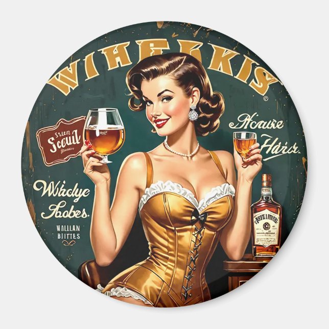 Whiskey Magnet (Front)