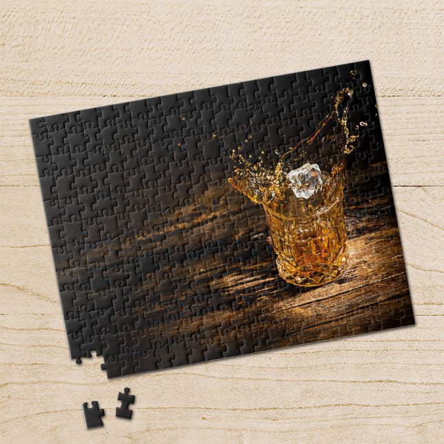 Whiskey on the Rocks  Jigsaw Puzzle (Whiskey on the Rocks Jigsaw Puzzle)