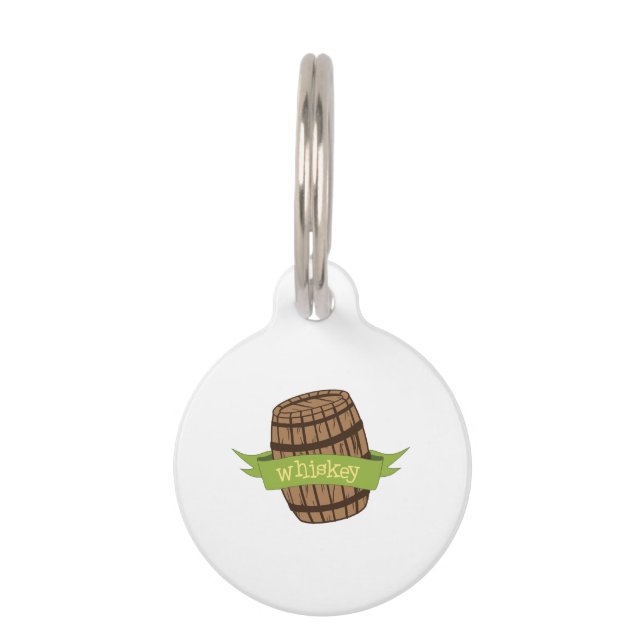 Whiskey Pet Tag (Front)