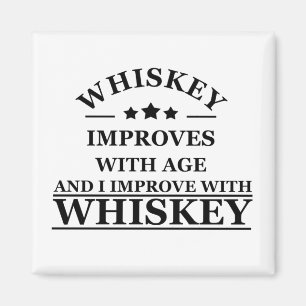Whiskey quotes funny alcohol sayings gifts magnet