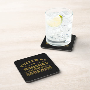 Whiskey quotes funny drinking alcohol sayings coaster