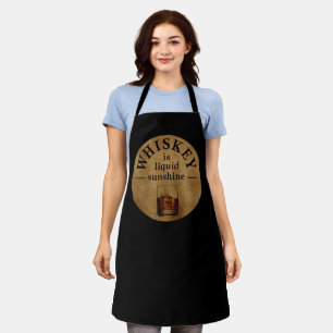 Whiskey quotes funny drinking sayings apron