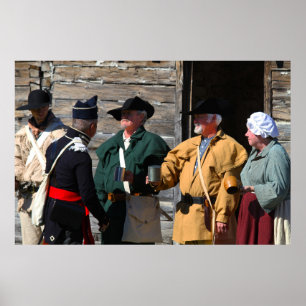 Whiskey Ration at Fort Osage, Missouri (8x12) Poster
