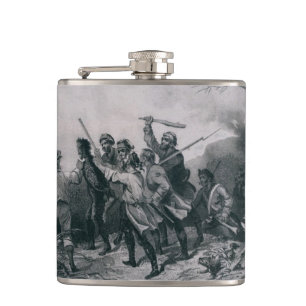 Whiskey Rebellion Hip Flask